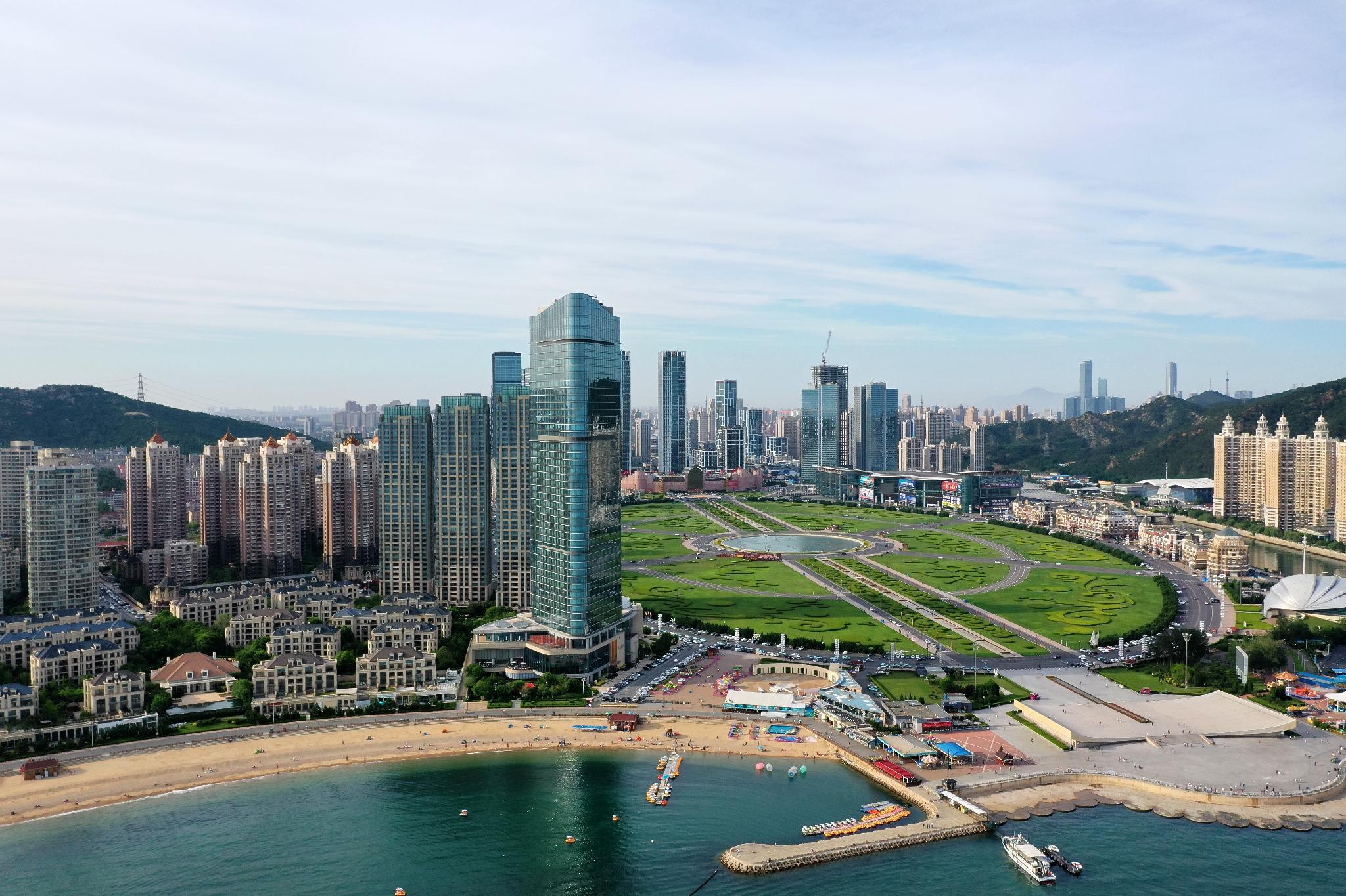 Grand Hyatt Dalian Ξενοδοχείο Εξωτερικό φωτογραφία